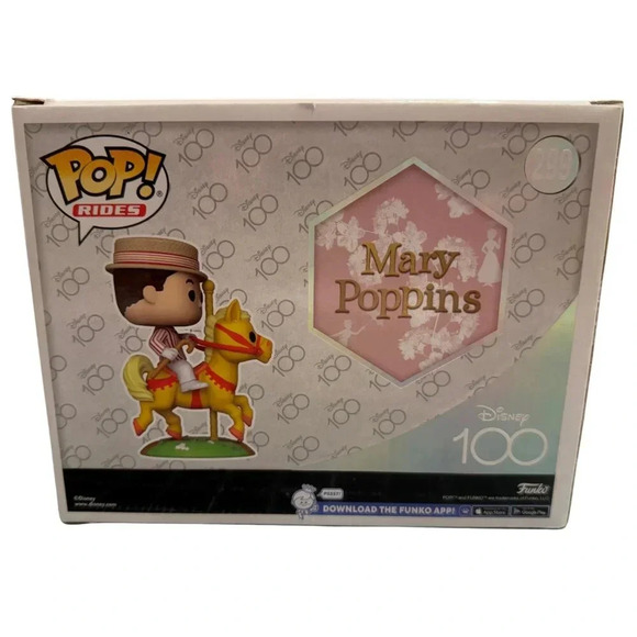 Funko Pop! Rides Disney Mary Poppins "Bert" On Carousel Horse #299 - NEW - Picture 5 of 8